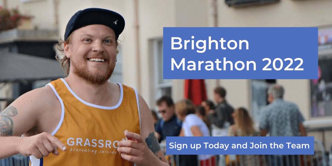 Brighton Marathon. Sign up today and join the team.