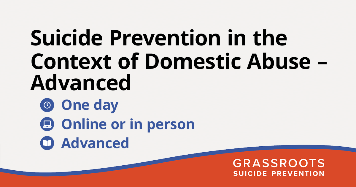 Suicide Prevention in the Context of Domestic Abuse - Advanced ...